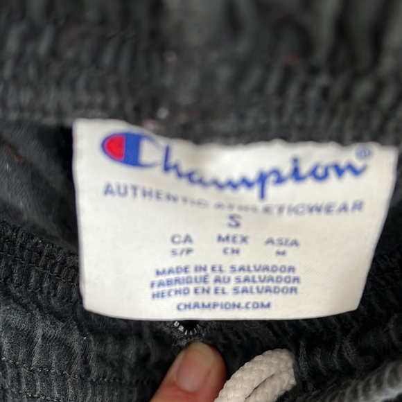 Champion black joggers - Picture 2 of 3